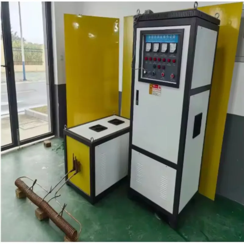 新型200KW中周波工業用誘導加熱機、金属鍛造予熱用、大型金属対応