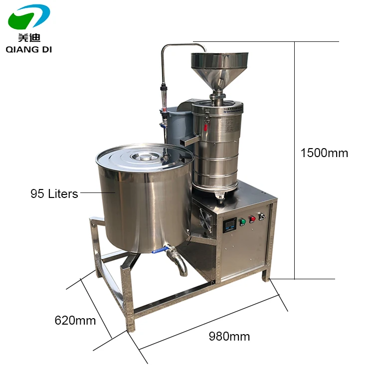 ماكينة تصنيع حليب الصويا الأوتوماتيكية من الفولاذ المقاوم للصدأ ماكينة صنع التوفو #3