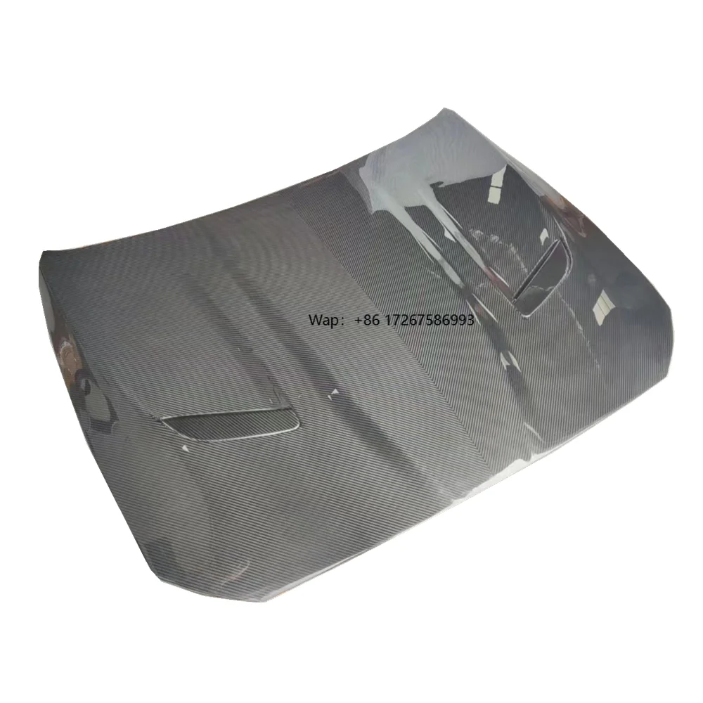 

Autopart Carbon Fiber Hood Engine Cover for 2010-2017 5 Series F10 Upgrade CS Style Carbon Fibre Bonnet
