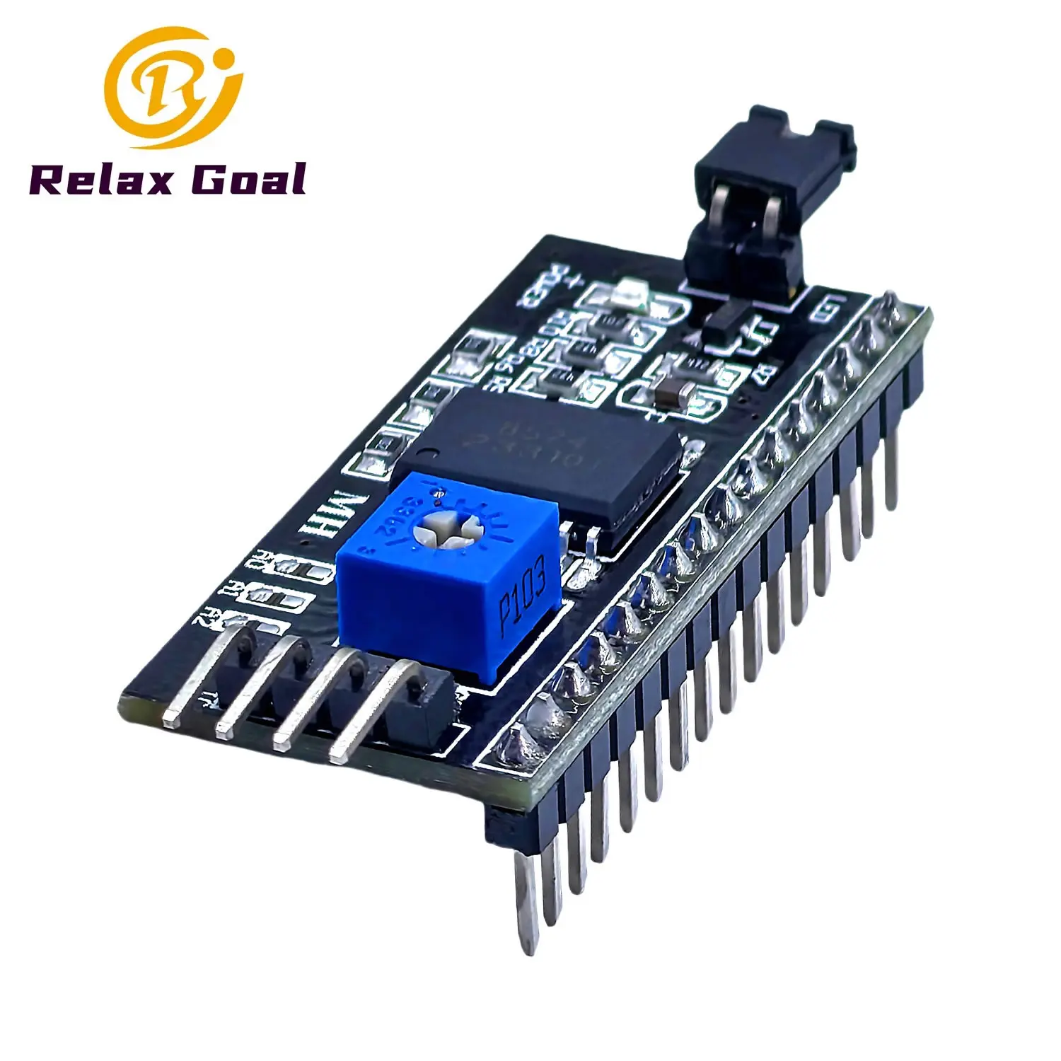 I2C IIC TWI SPI واجهة تسلسلية مجلس ميناء 1602 LCD1602 2004 لوحة محول LCD محول وحدة محول PCF8574 لاردوينو