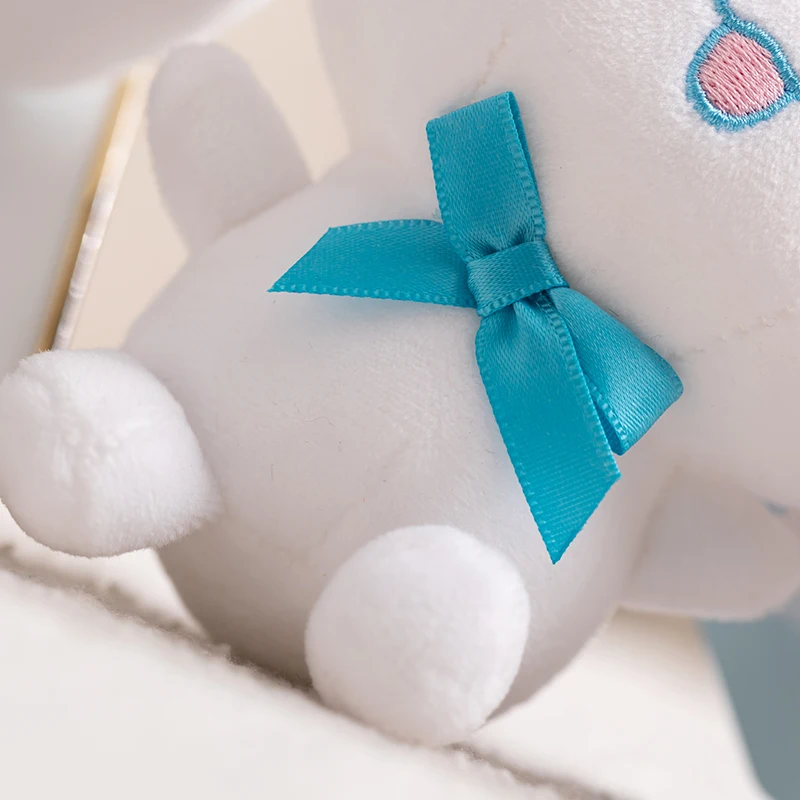 Sanrio Happy Cinnamoroll pluche sleutelhanger knuffel pop sleutelhanger rugzak hanger comfortabel en zacht meisjes speelgoed cadeau