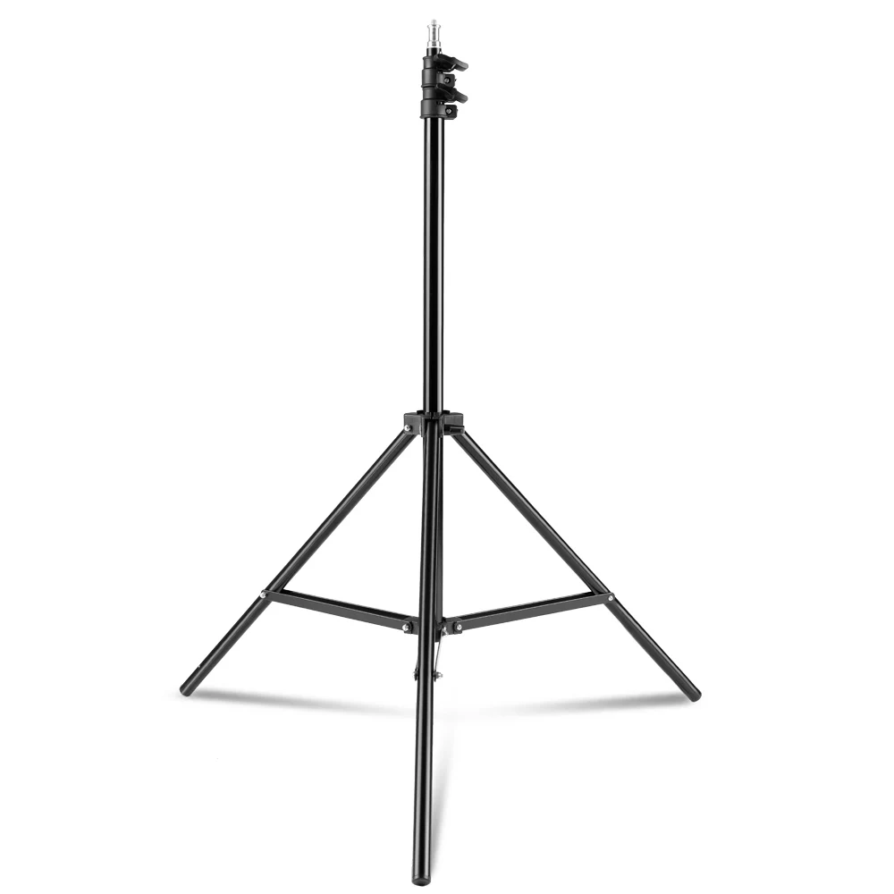 1.9m Light Stand Adjustable Photo Video Lighting Stand Heavy Duty Aluminum Alloy for Soft Box Photography Studio Equipment