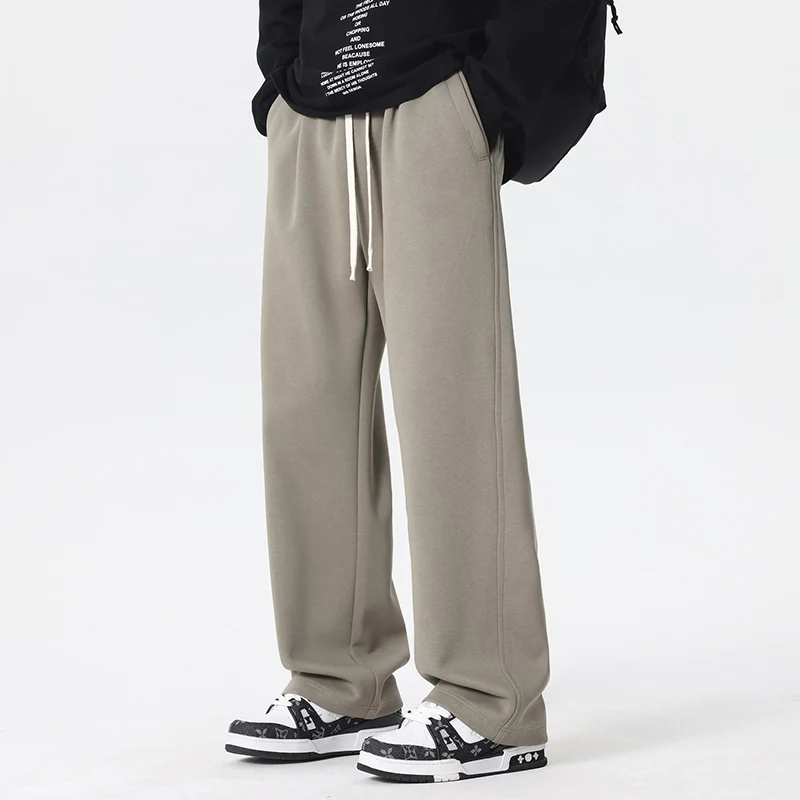 

Outdoor Sports and Leisure Loose Breathable Straight Leg Pants Men's Fashionable Trendy Comfortable and Versatile Casual Pants