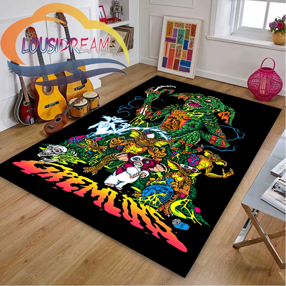 Gremlins Rugs and carpet for home living room Bedroom entrance Large area soft  3D Fashion Cartoon  decoration mat