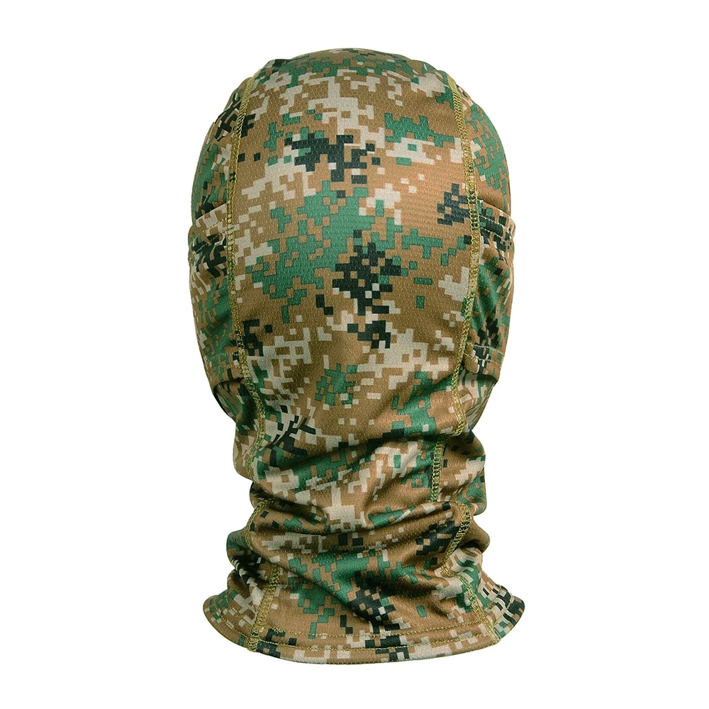 Camouflage Tactical Outdoor Balaclava Breathable Full Face Paintball Biker Hunting Hiking Cycling Sport Mask Liner Scarf Cap