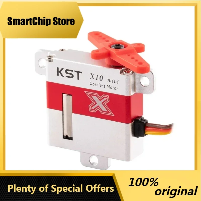 SmartChipOriginal KST X10 Mini V8.0 7.5kg 0.1sec Digital Metal Gear Servo For RC Gliders
