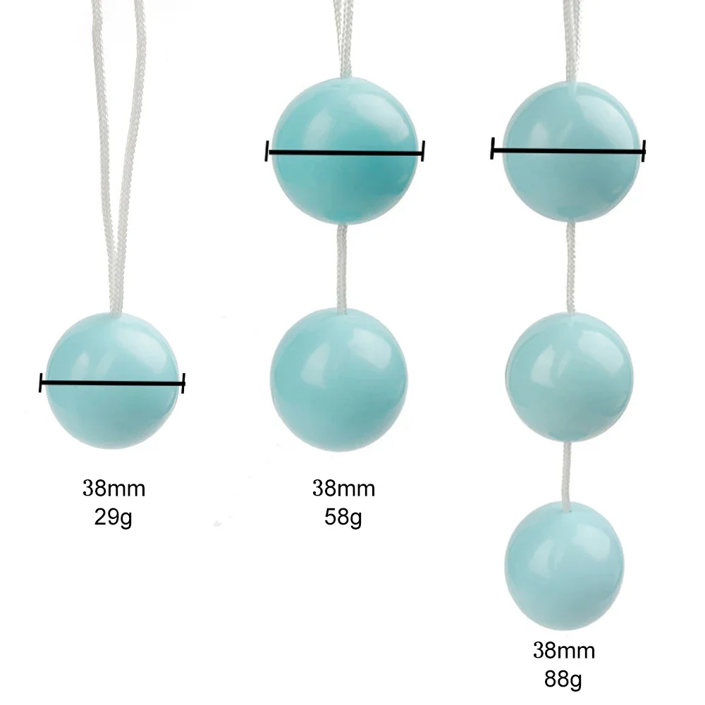 여성용 부드러운 질 케겔 볼 섹스 토이, 트레이너 게이샤 볼, 여성 항문 자극기, 운동 강화 덤벨