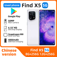 Oppo Find X5 5g Android 12.0 Snapdragon 888 Mobile Phone Screen Fingerprint 6.55\