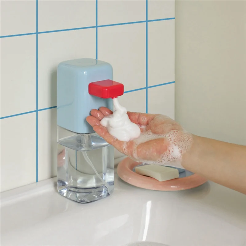 

Автоматический индуктивный дозатор мыла, пена для мытья телефона, умный дозатор мыла для мытья рук, дозатор спирта, мытье-AA70