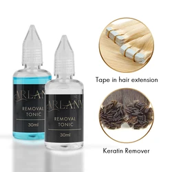 ARLANY Wig Glue Remover 30ml Tape in Hair Extensions Lace Glue Remover for Tape In Weft Extension Keratin Hot Melt Glue Remover