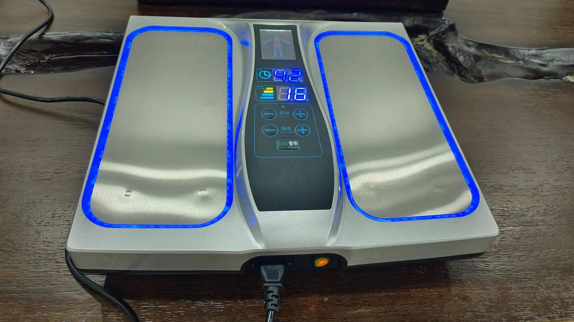 جهاز علاج تيراهيرتز لتدليك القدم Thz Tera P90 أداة الرنين الحيوي Tera Hertz لتنظيم الدورة الدقيقة البشرية #4