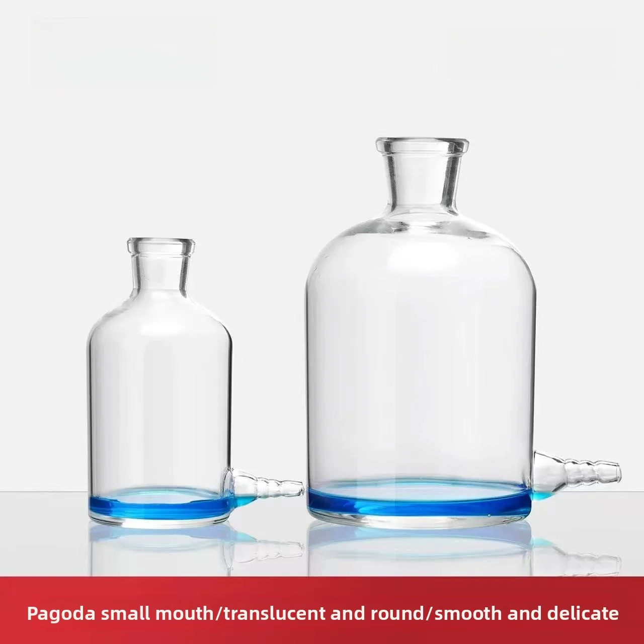 Glass leveling bottle 250/500/1000ml, lower outlet bottle, gas analysis water bottle, laboratory glassware