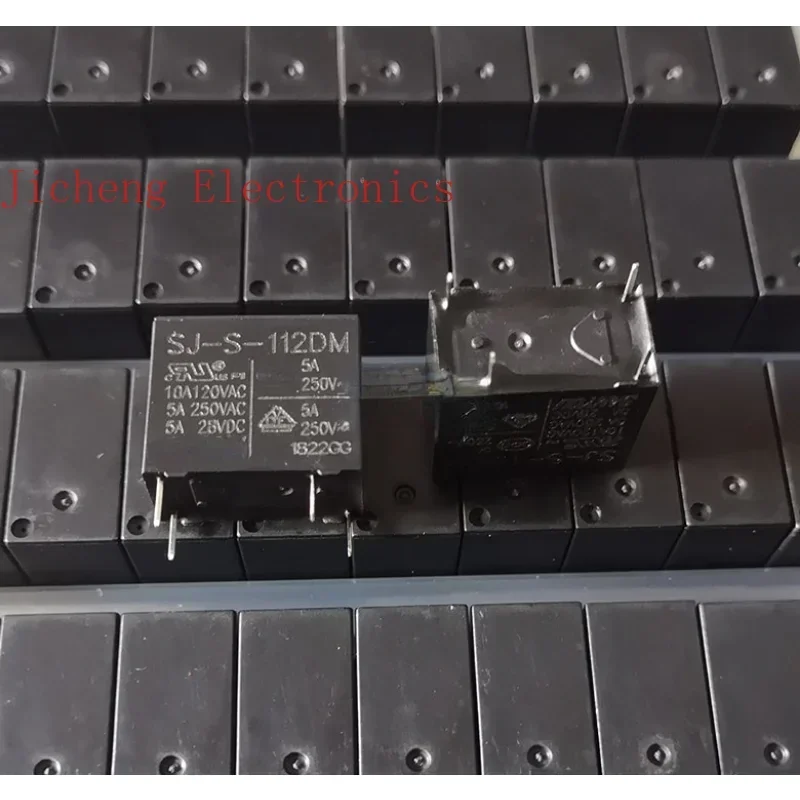 Brand New Original Relay SJ-S-112DM 5A 4 Feet 12VDC Set Normally Open
