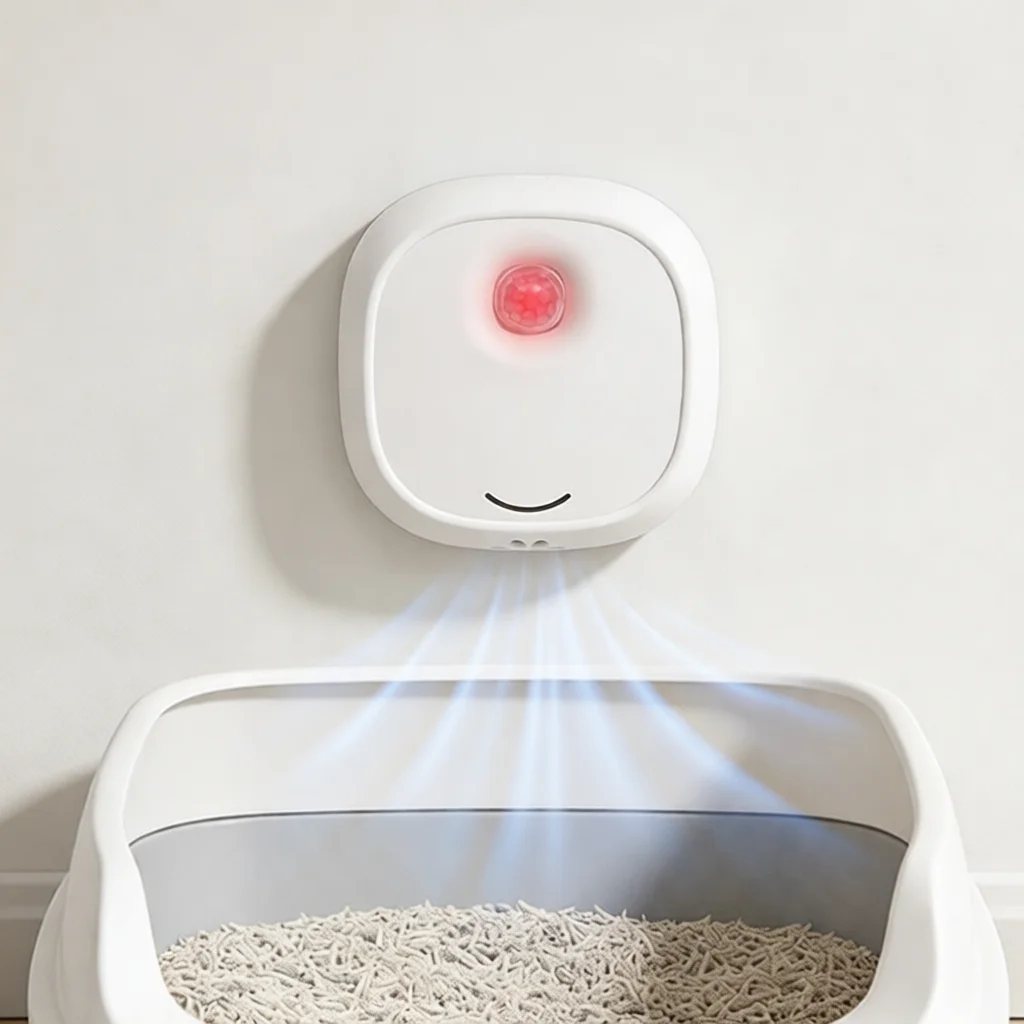 Smart Pet Air Cleaner Negative Ion Deodorizer Silent Odor Remover For Cats Dogs Toilet Bathroom Kitchen Home Fresh Device