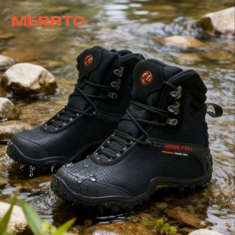 

MERRTO походная обувь, мужские сетчатые уличные походные ботинки, женские дышащие походные ботинки до щиколотки, теннисная обувь для прогулок, уличные треккинговые кроссовки