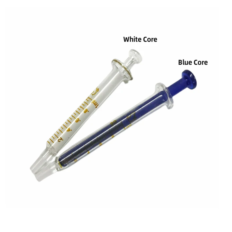 Seringa De Vidro 1ml-100ml Vidro Injector Sampler Seringa Laboratório Vidraria Injector Sampler Dispensação com Tinta Medicina Química