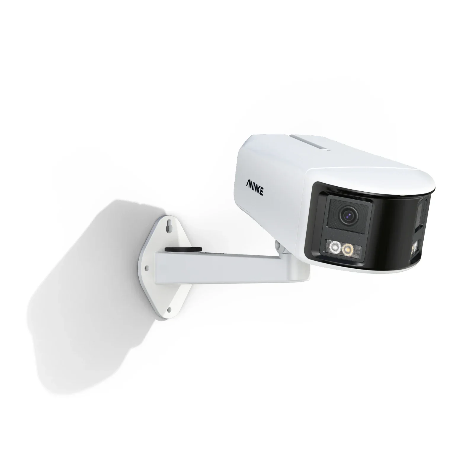 ANNKE-Caméra de vidéosurveillance IP POE 4K, résistante à panorama 180, appareil intelligent de surveillance, audio iode et audio bidirectionnel