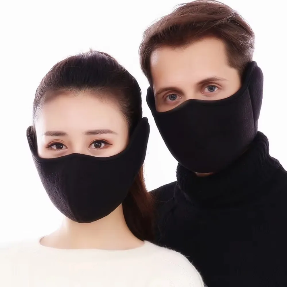 Winter Neck Warmer Running Face Masks Fleece Skiing Cycling Sport Mask Men Women Snowboard Warm Neck Cover Scarf Ear-Cover