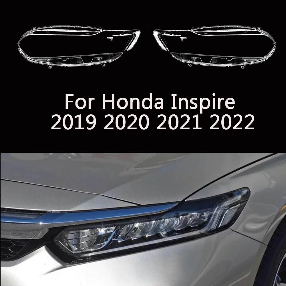 

HTTCY Для Honda Inspire 2019 2020 2021 2022, передняя фара автомобиля, крышка объектива, крышка лампы, абажур, фара, маска