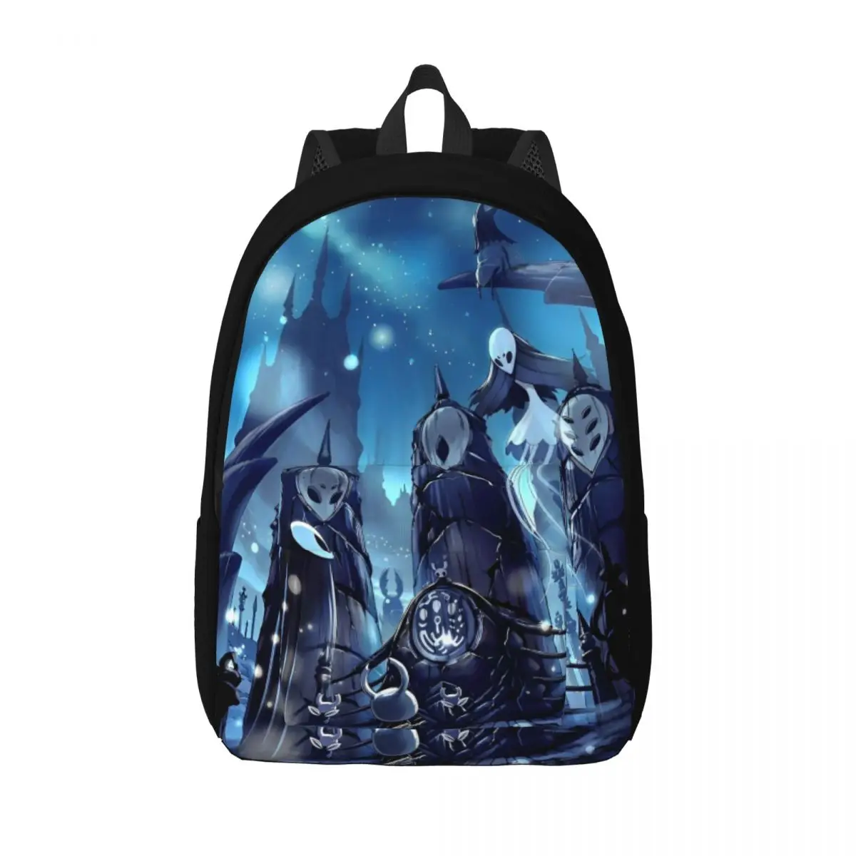 

The Masters Hollow Knight Casual Backpack Durable High School Hiking Travel Adventure Daypack for Men Women Laptop Shoulder Bag