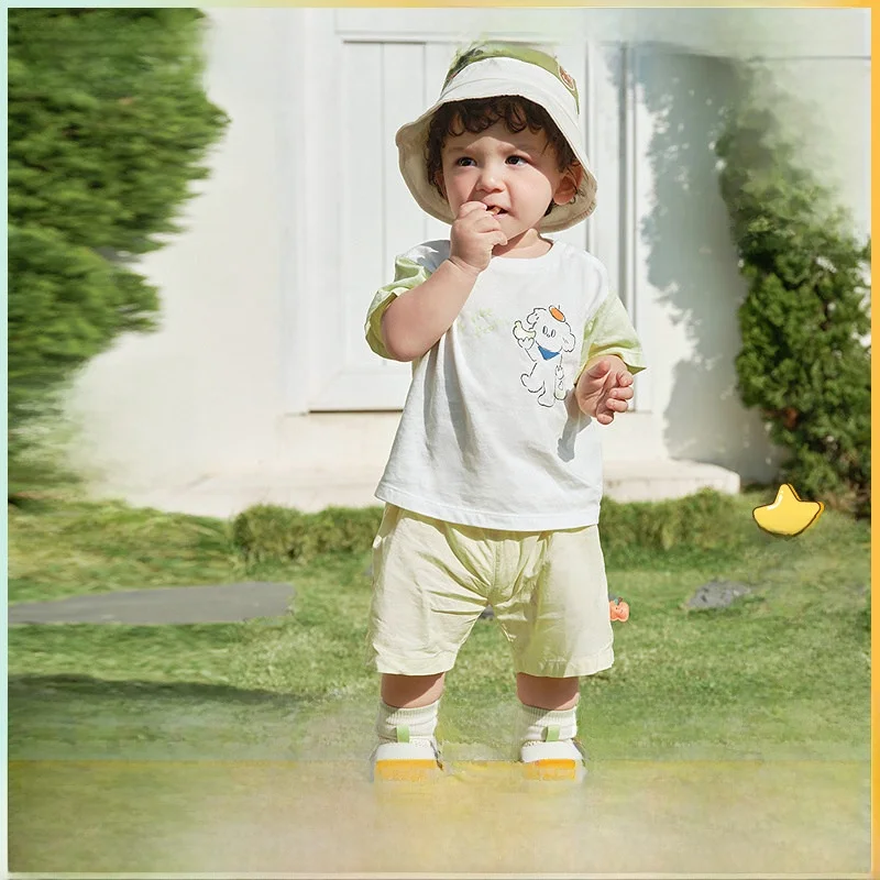 barbarbar-baby-short-sleeve-sportswear-set-for-boys-and-girls-summer-outfit-cotton-100-breathable-two-piece-suit-for-infants