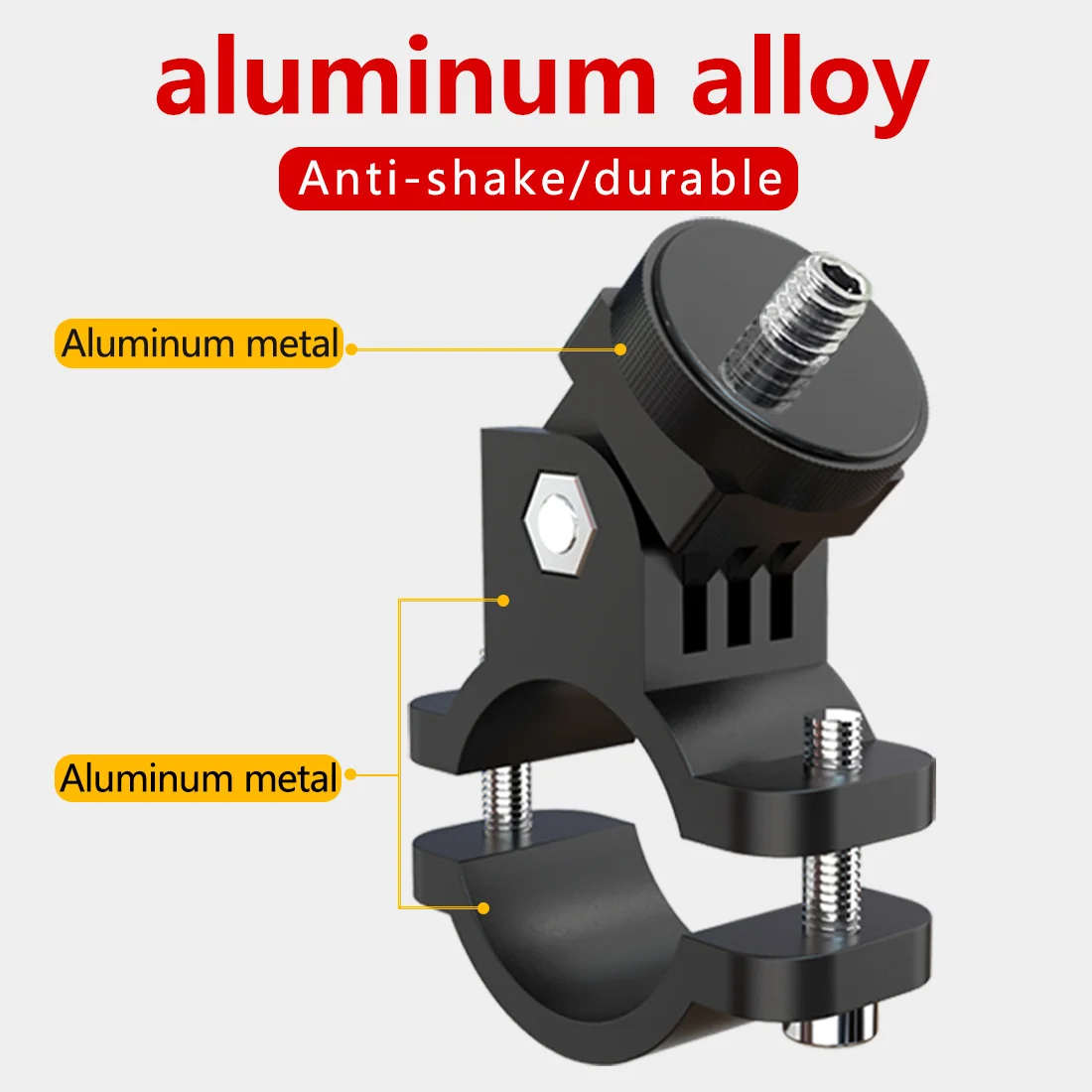 Metall Radfahren Bike Mount Motorrad Lenker Halter 1/4 Schraube für GoPro 10 9 8 für Insta360 ONE X X2 R kamera für DJI Action 2 – Detail 18
