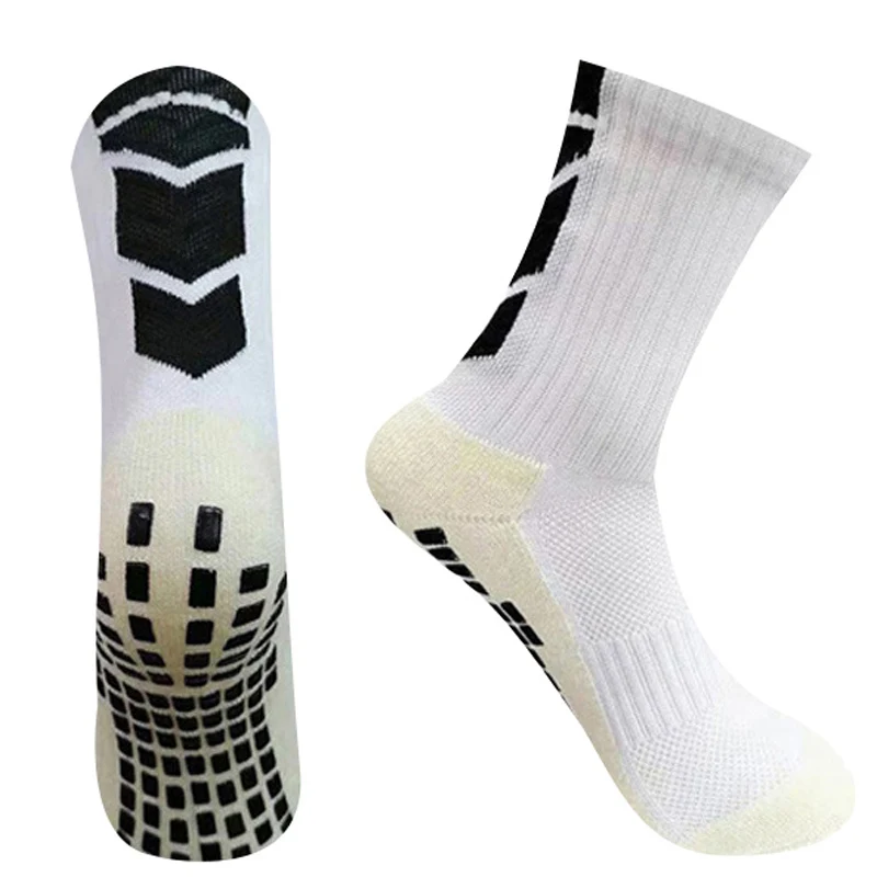 Chaussettes de football coordonnantes pour adultes et enfants, coordonnantes, épaisses, respirantes, sports, football, cyclisme en plein air