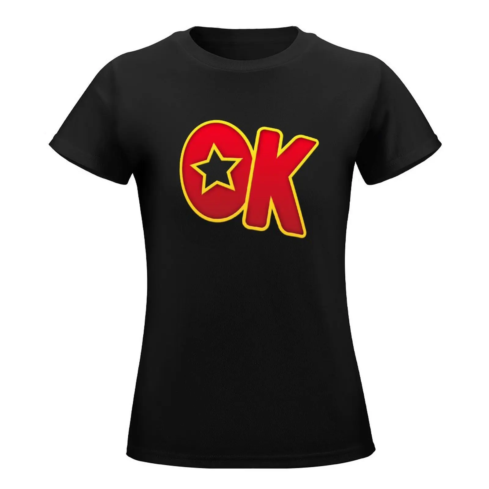 Shirt #34 / 100 - OK DK T-Shirt anime clothes lady clothes summer tops cute tops womans clothing