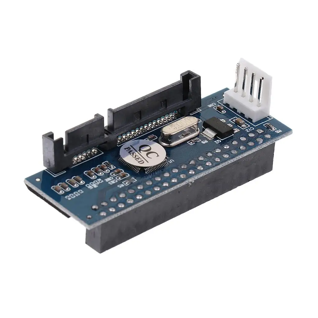 SATA to IDE Female Adapter Card PCB Panel 1.5gbps Hard Disk Converter for PC Storage Upgrade