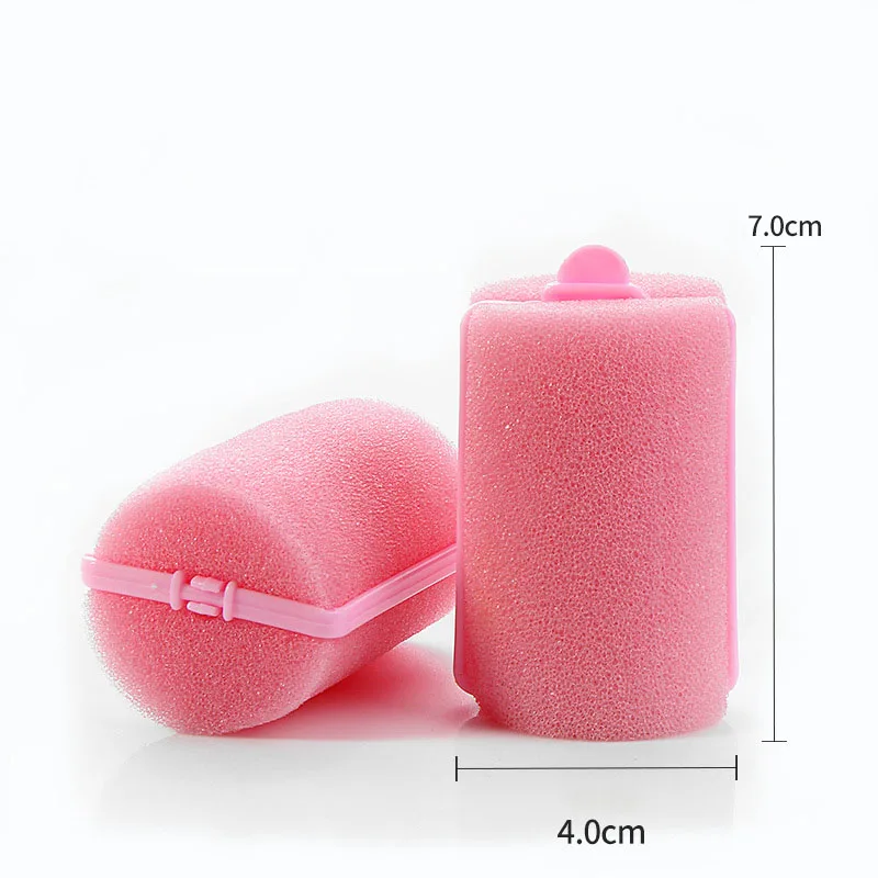 18 Pieces Sponge Hair Rollers Large Soft Foam Hair Styling Curlers Large Size Hairdressing Curlers for Women and Kids