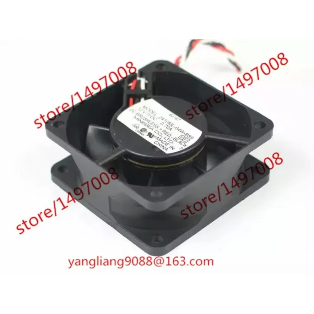 

Вентилятор охлаждения NMB-MAT 2410ML-04W-B89 VB1 DC 12V 0.70A 60X60X25мм