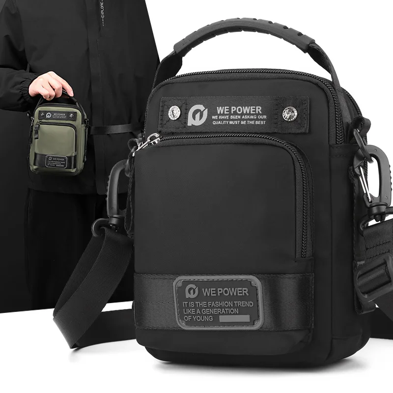 

Новая мужская сумка через плечо, водонепроницаемая уличная многофункциональная поясная сумка, модная сумка через плечо для отдыха