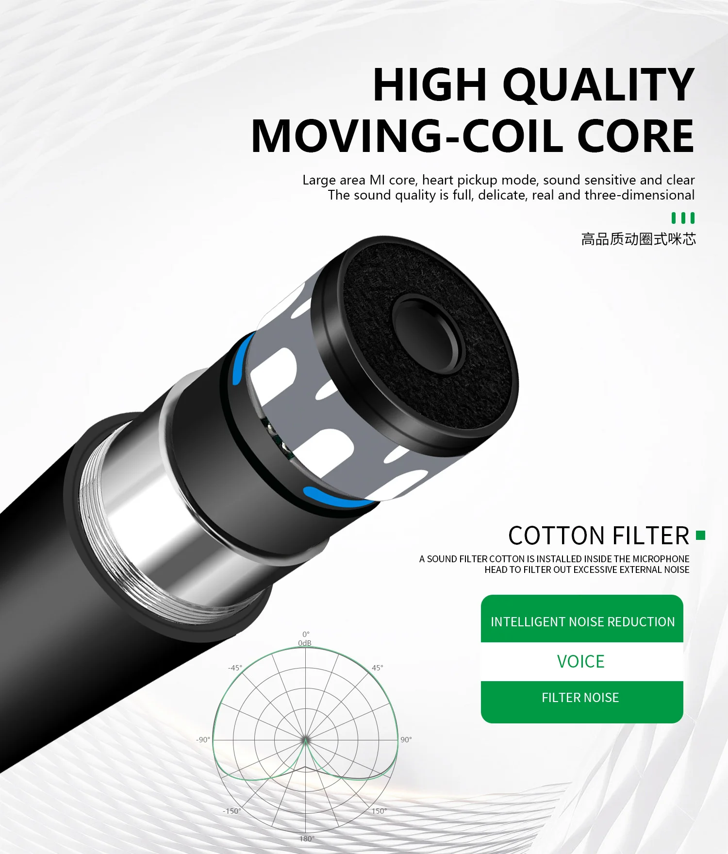 GAW-KMC9 UHF Wireless Blueteeth Host Dedicated Pre-effect Wireless Microphone