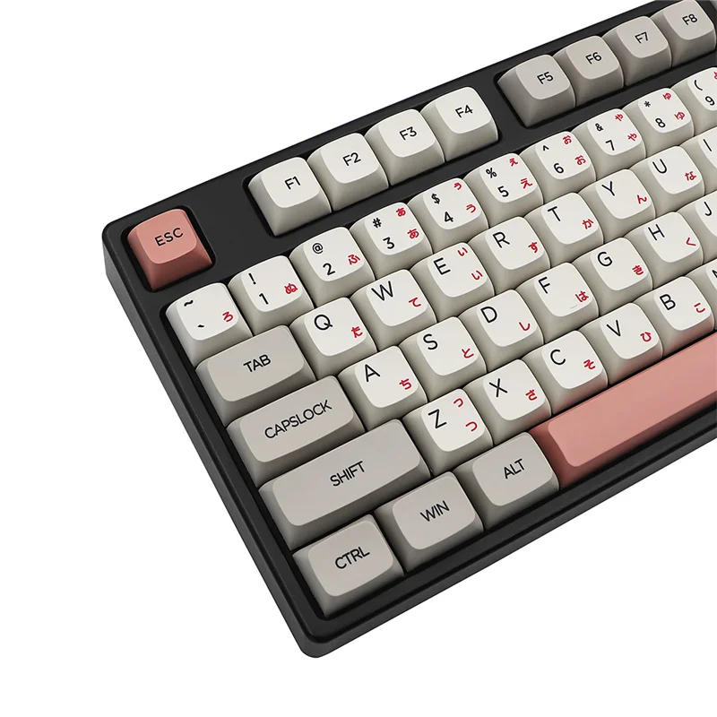 Imagem -02 - Keycaps Xda Perfil Vário jp Eua kr ru Versões Pbt Corante Material-sub Keycaps 135 Chave para o Teclado Mecânico do Jogo 9009