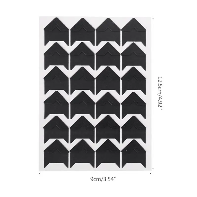 2023 240 peças adesivos canto autoadesivos adesivos montagem fotos para álbuns diy