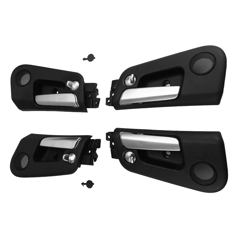 4Pcs/Lot Car Interior Door Handle Side Knob Hand Handle For Ssangyong Kyron Actyon/Sport 2005-2007 Roewe W5 2011-2014