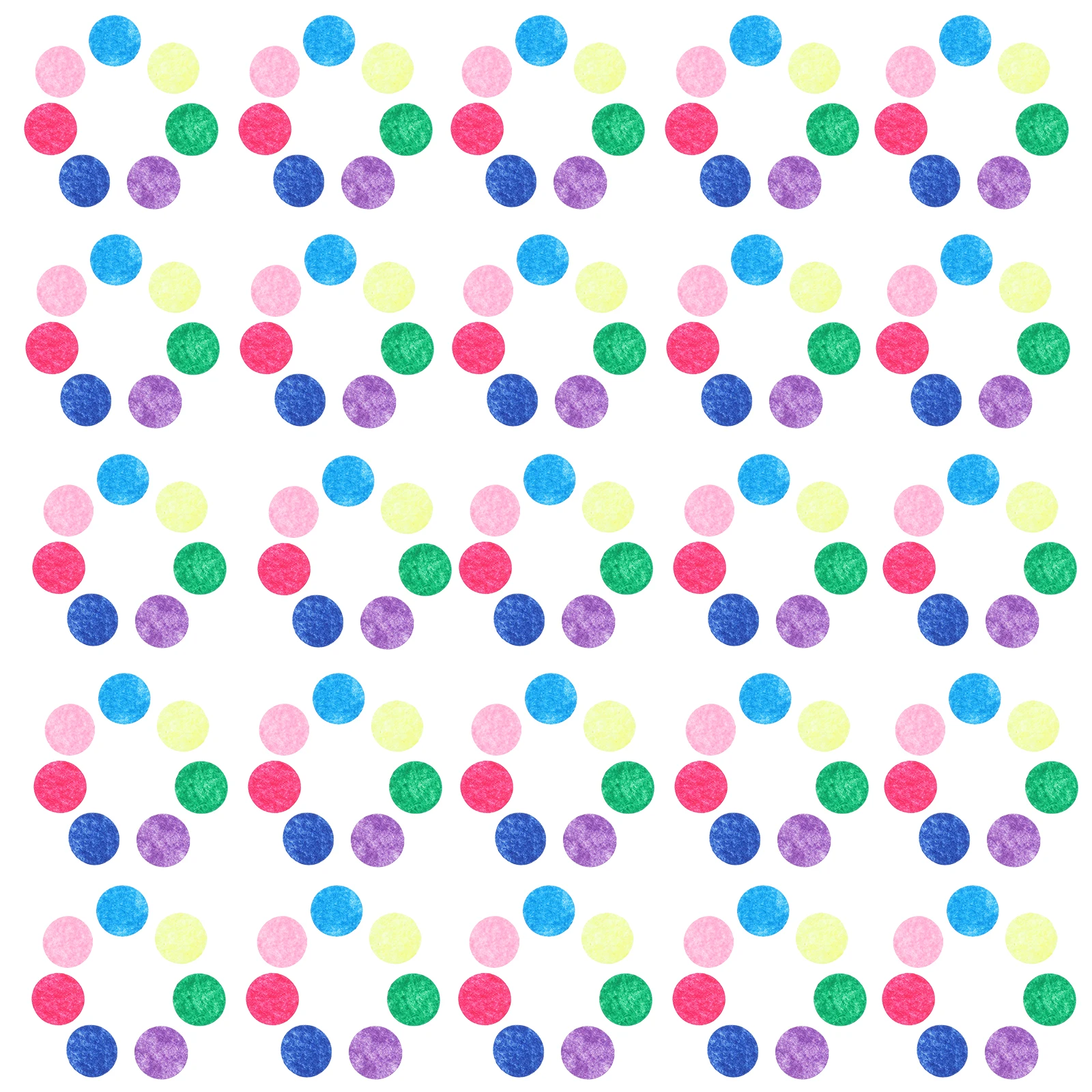

1000pcs Woven Fabric Round Gaskets DIY Hairpin Supplies Clip Materials Headdress Diy Headdress Supplies Accessories Craft Pad