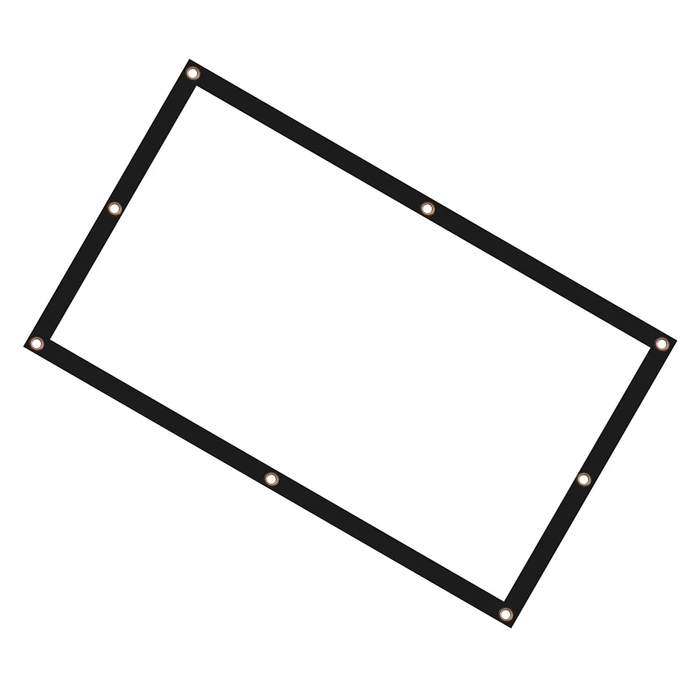 Compact Foldable Projector Screen 120 Inch Portable Indoor Outdoor Projection Movie Screen Anti Crease