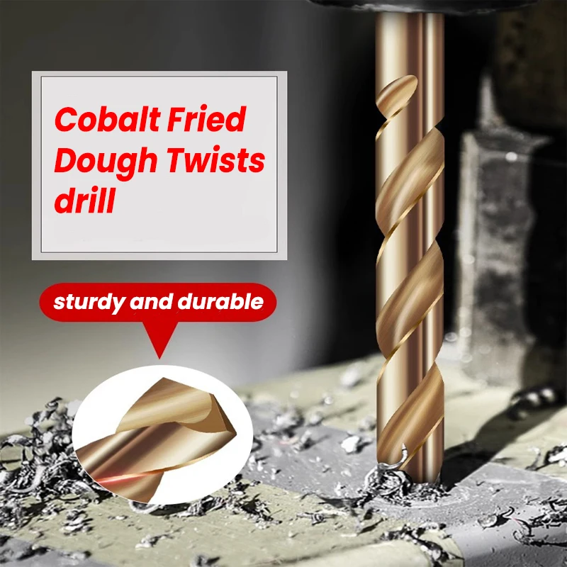 Cobalt contained lengthened Twist Drill High strength super long stainless steel special drilling bit Part Tools