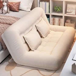 Sofa bed folding dual-use simple single double bed living room small unit leisure lounge chair bedroom can sit or lie tatami