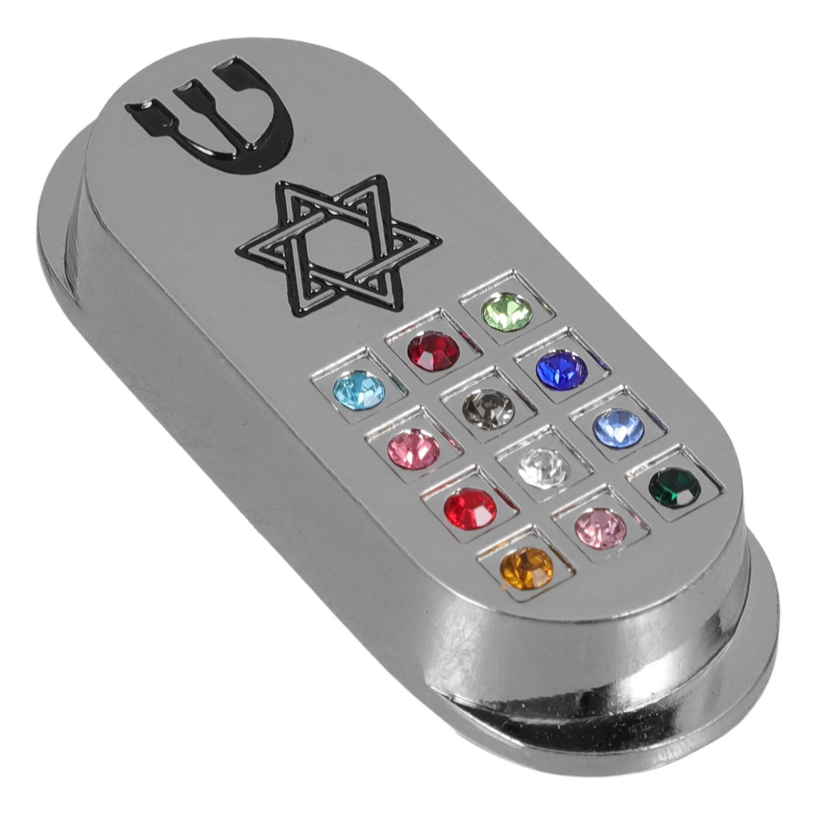 Metal Mezuzah Judaica Car Mezuza Metal Mezuza Plaque Religious Mezuzah Metal Mezuzah With Scroll Travel Mezuzah