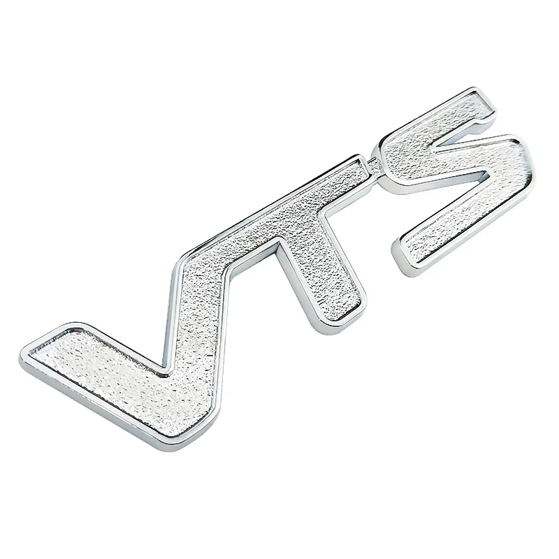 Metal 3D V T S VTS Car Badge Emblem 3D Logo Sticker for Citroen C2 C3 C4 Quatre Saxo Xsara Jimny 1.6 16v VTR Red Silver Color view 4