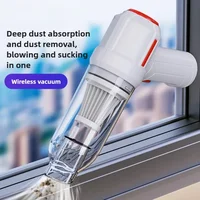 Mini aspiradora con soplador inalámbrico