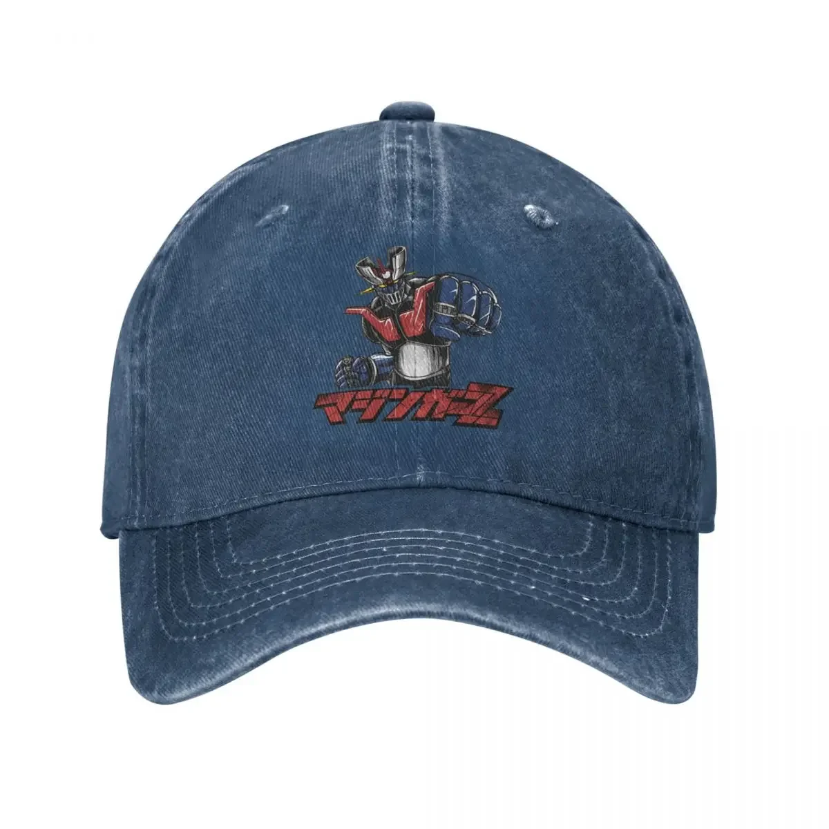 Goldorak Actarus Mazinger Z gorra de béisbol Unisex, estilo Robot grandizer, sombreros de mezclilla desgastados de Anime, sombreros de verano al aire libre