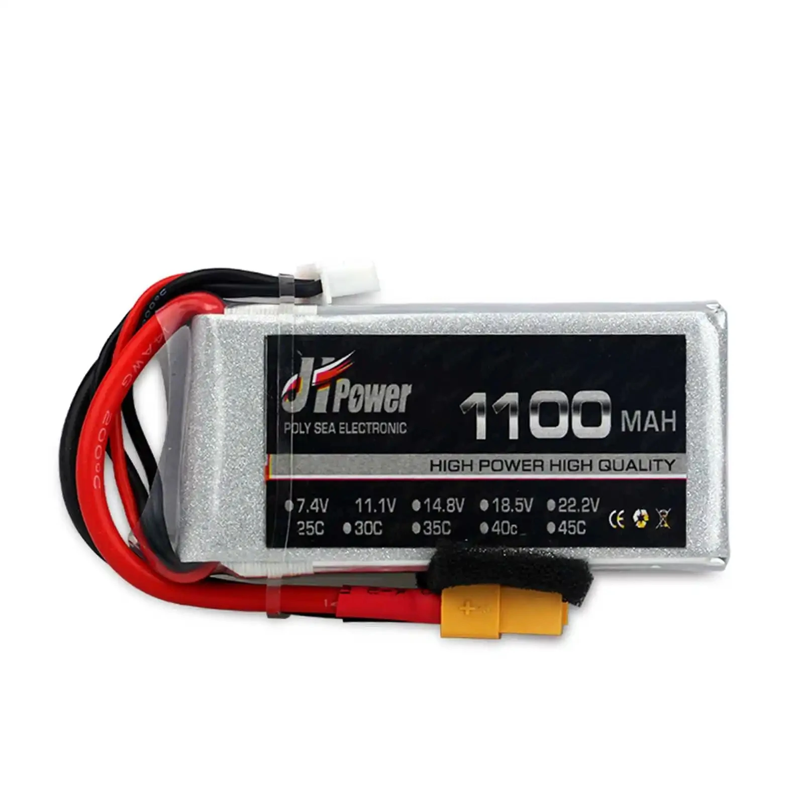 HKNA Lipo 2S 3S 4S 5S 6S RC LiPo batteria 7.4V 11.1V 14.8V 18.5V 22.2V 1100mAh 25C per RC auto elicottero barca RC aereo da corsa