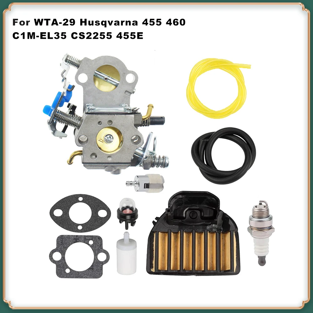 

Carburetor for Husqvarna 455 460 455E CS2255 Gas Chainsaw - Model WTA-29 / C1M-EL35
