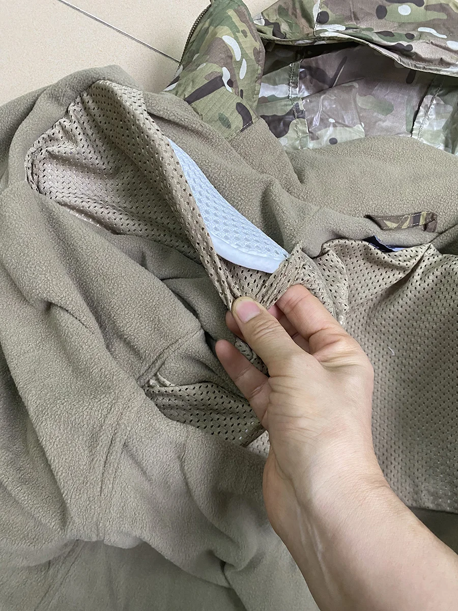 Ultraleichte Kampf-Baumwolljacke im PRO-Stil, Softshell-Jacke, Outdoor-Trainingsuniform für Herbst und Winter – Detail 23