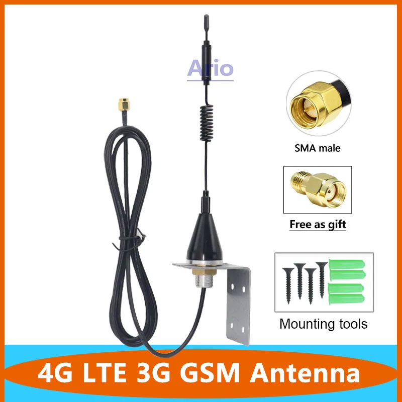 

Factory Price 4G LTE 3G GSM Omni Sucket WiFi Antenna Indoor Outdoor 698~2700Mhz High Gain 8Dbi Router SMA Aerial Wall Mount