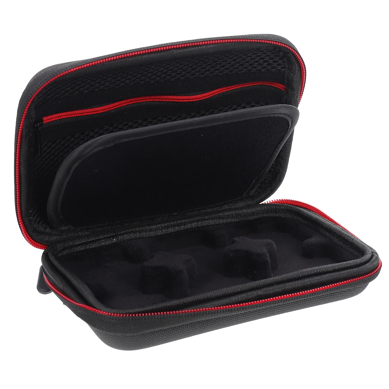 

Wireless Mic Storage Bag Shockproof Drop Resistant Case for Wireless Mic Travel Carrying Bag with Zipper and Mesh Pocket