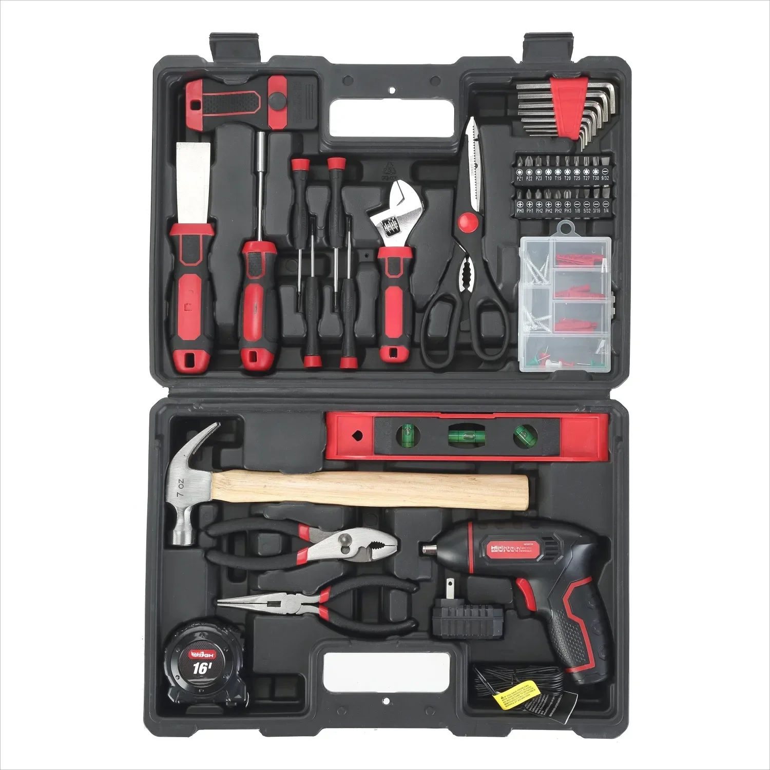 

45 PC Home Repair Tool Set with Scissors, Hex Keys and More, New Condition